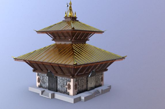 architecture of pashupatinath temple